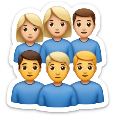 an icon to give my staff team  sticker