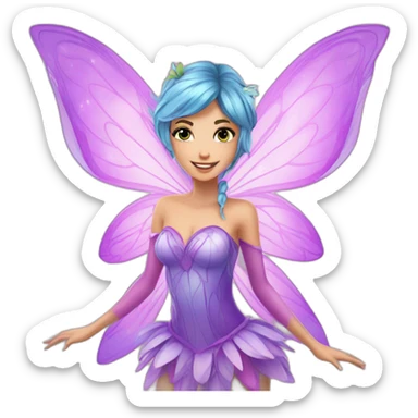 fairy bloom from the winx sticker