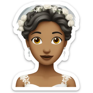 Bride sticker