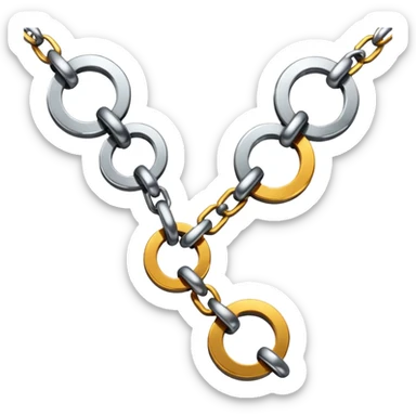 Chain Broken symbol sticker