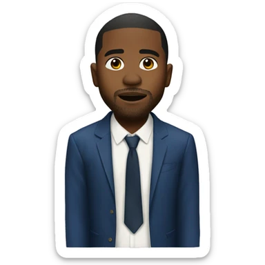 Frank ocean in the ocean  sticker