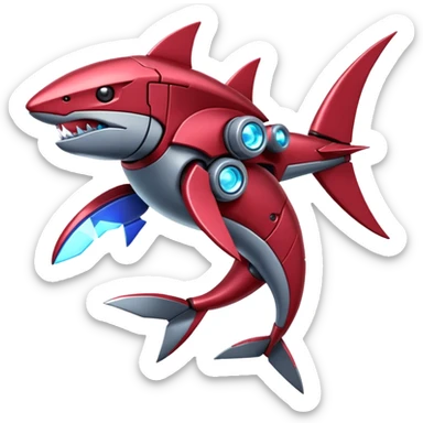 Genesect-Koraidon-Miraidon-Sharpedo-fusion sticker