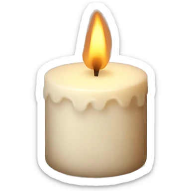 Cozy candle  sticker