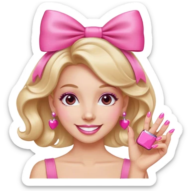 🎀💅🏻🩷🌸🍭 sticker