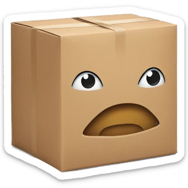 package with zara inscription sticker