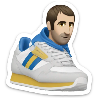 Adidas liam Gallagher trainers sticker
