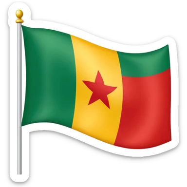 Emoji da bandeira de Pernambuco sticker