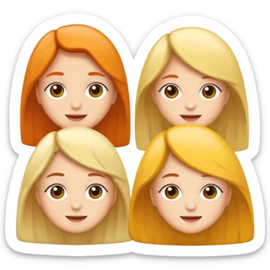 5 sisters 1 brother sticker