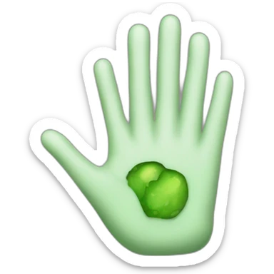 mano apuntandote sticker