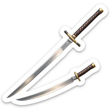 Katana sticker