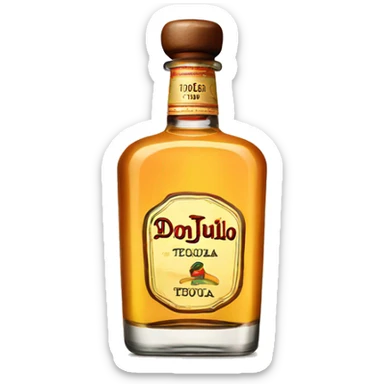Don Julio tequila sticker