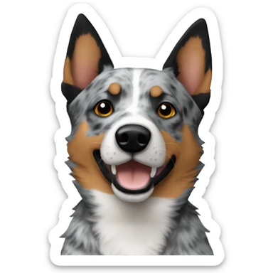 Blue heeler sticker