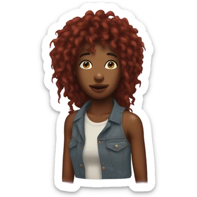sza as a bug sticker