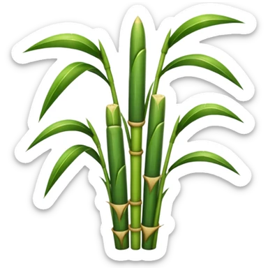 Sugarcane sticker