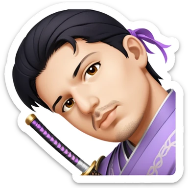 Gentle Samurai sticker