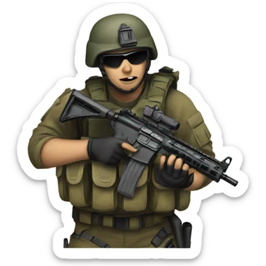Airsoft sticker