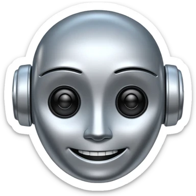 generate an emoji of Artificial Intelligence sticker