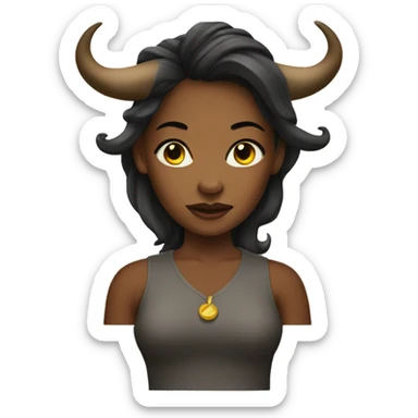 Taurus women  sticker