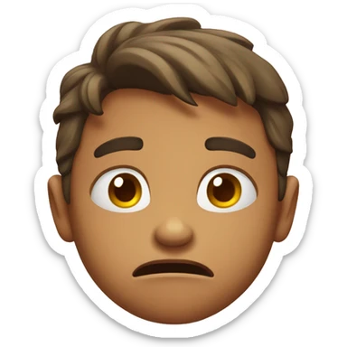 dissatisfied kid sticker