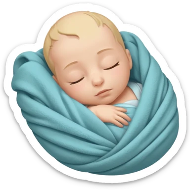 Neonata appena nata sticker