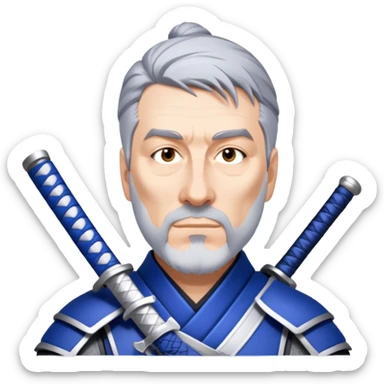 Steadfast Samurai sticker