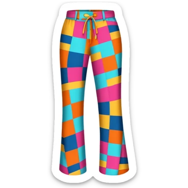 fashion patterned trouser sticker