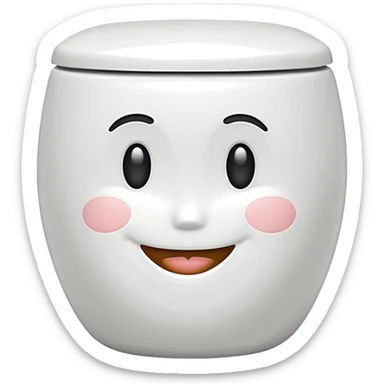 Skibidi toilet sticker