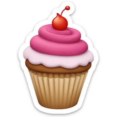 Cupcake sticker