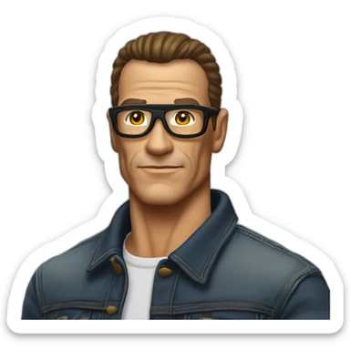 Jean Claude Van Damme sticker