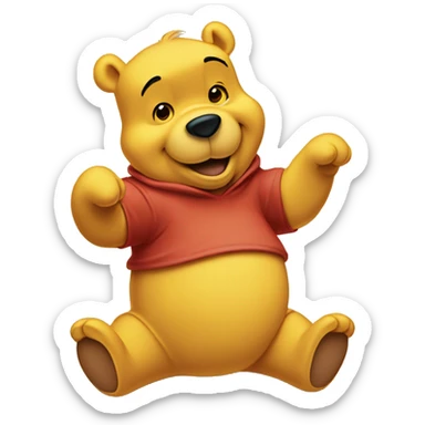 Winnie the Pooh sticker