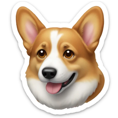 Corgi sticker