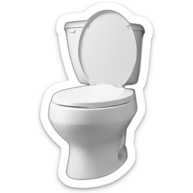 A Giant Toilet In A Mountain sticker