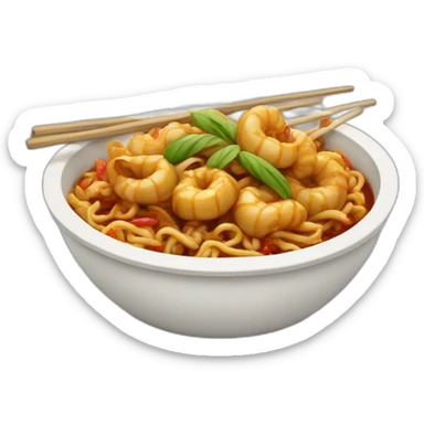 Chinese  food sticker