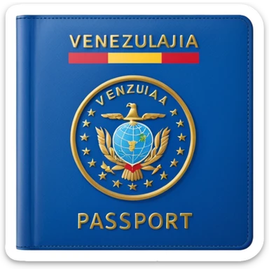 Pasaporte venezolano sticker