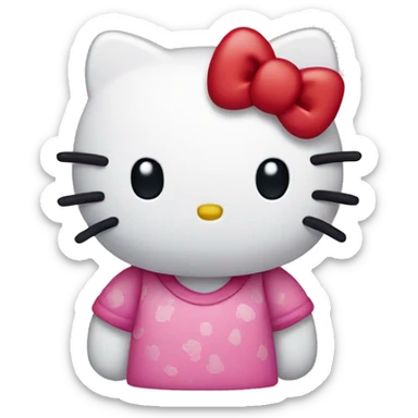 Hello kitty sticker
