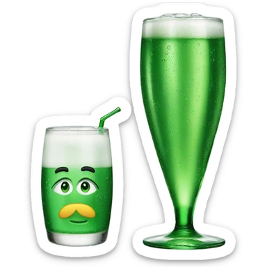 verre perrier sticker