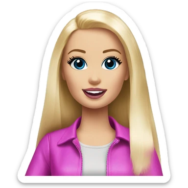 Barbie’s haunted dream parking garage  sticker