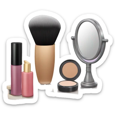 Makeup vanity  sticker