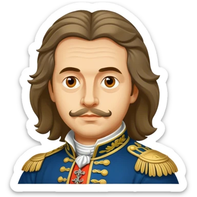 Peter the great  sticker