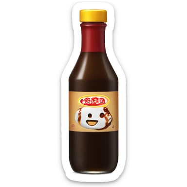 a bottle of Teriyaki Sauce sticker