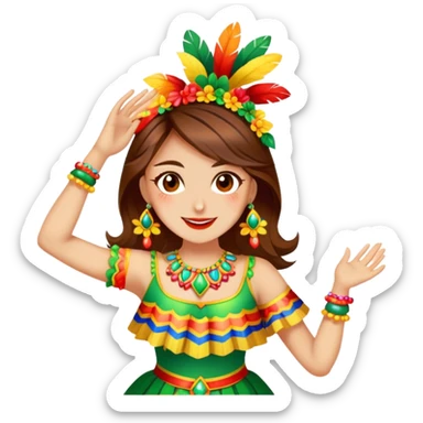 Joyful Reveler sticker