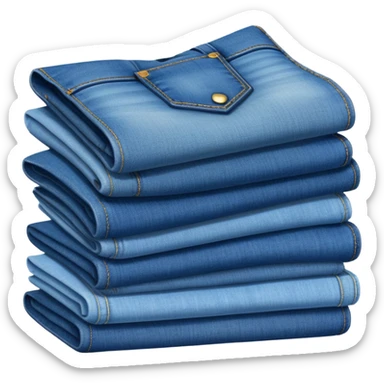 Denim sticker