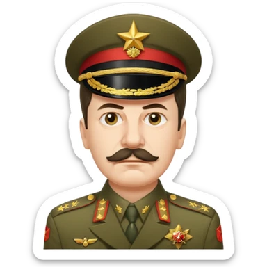 stalin ussr sticker