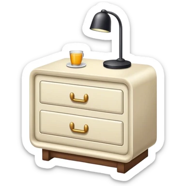 bedside table sticker