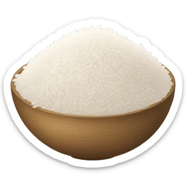 rice no bowl sticker