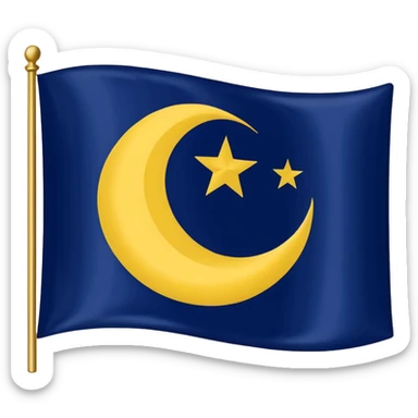 Fenerbahçe bayrağı sticker