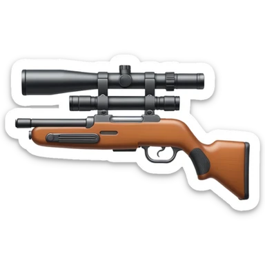 Rifle sticker