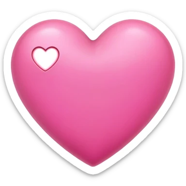 Corazón rosa pastel  sticker