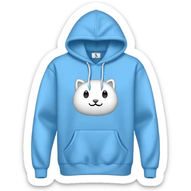 Hoodie with shruti written on it sticker