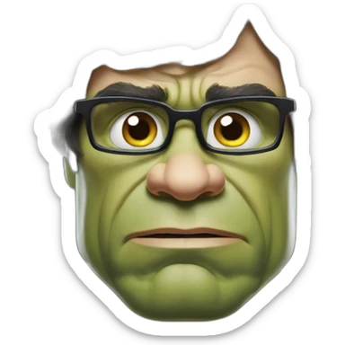 hulk-carles-puigdemont sticker